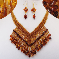 Exquisite Baltic Amber Jewelry - The Tarasova Collection at Stunology